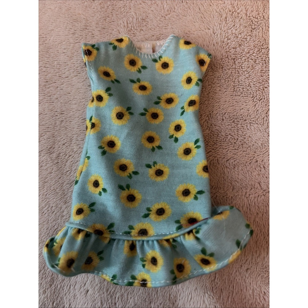 Barbie Clothes Puppy‎ Party Sunflower Dress Outfit B12
